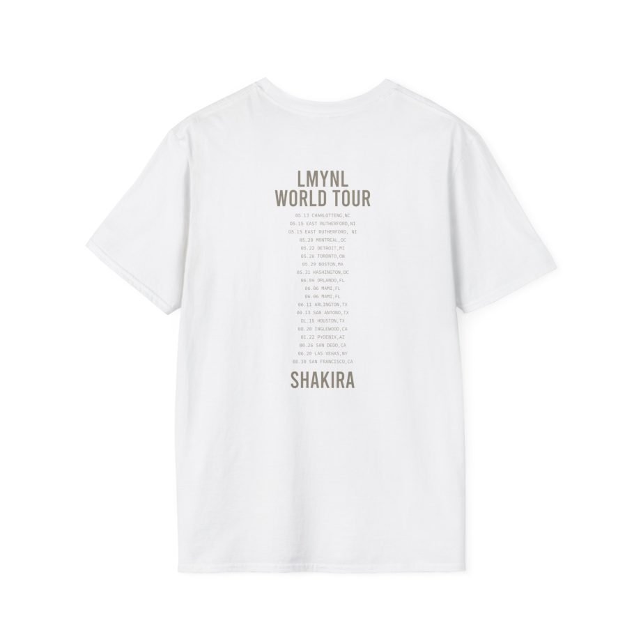 Shakira Dollar Bill Unisex Softstyle T-Shirt