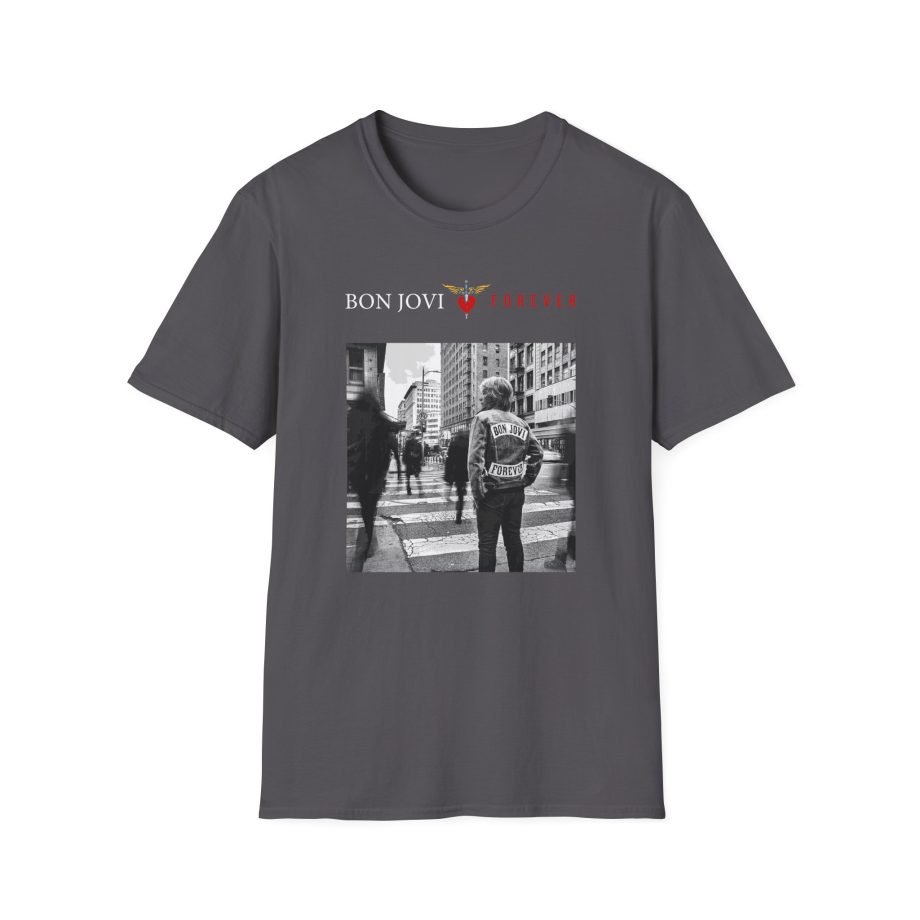 Bon Jovi Album Cover Unisex Softstyle T-Shirt