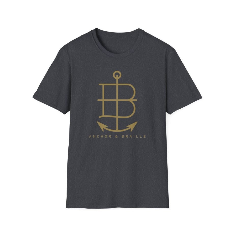 Anchor and Braille Unisex Softstyle T-Shirt