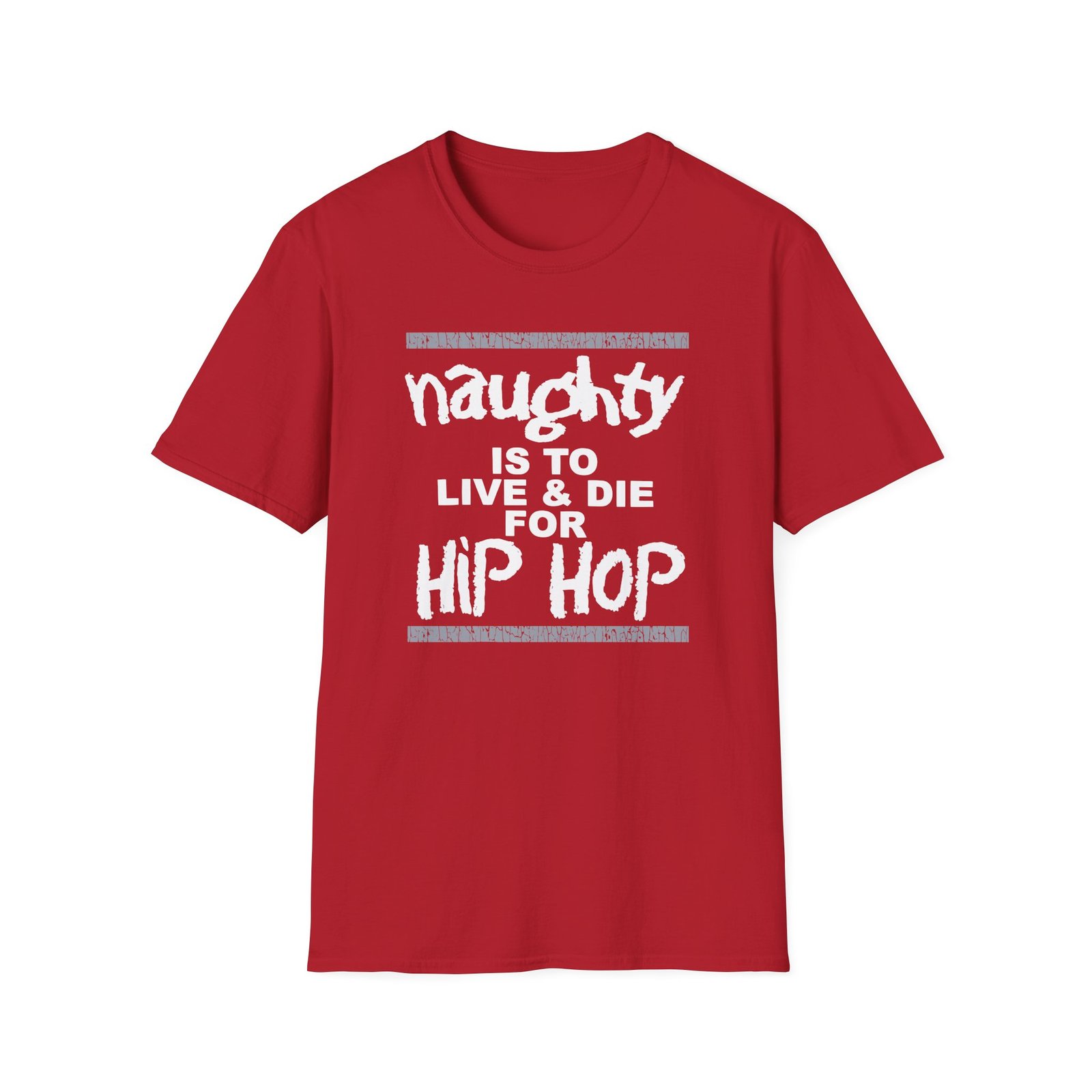 Naughty by Nature Hip Hop Hooray Unisex Softstyle T-Shirt