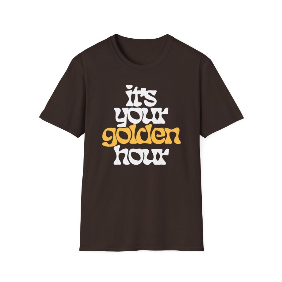 Jvke Golden Hour Shimmer Unisex Softstyle T-Shirt