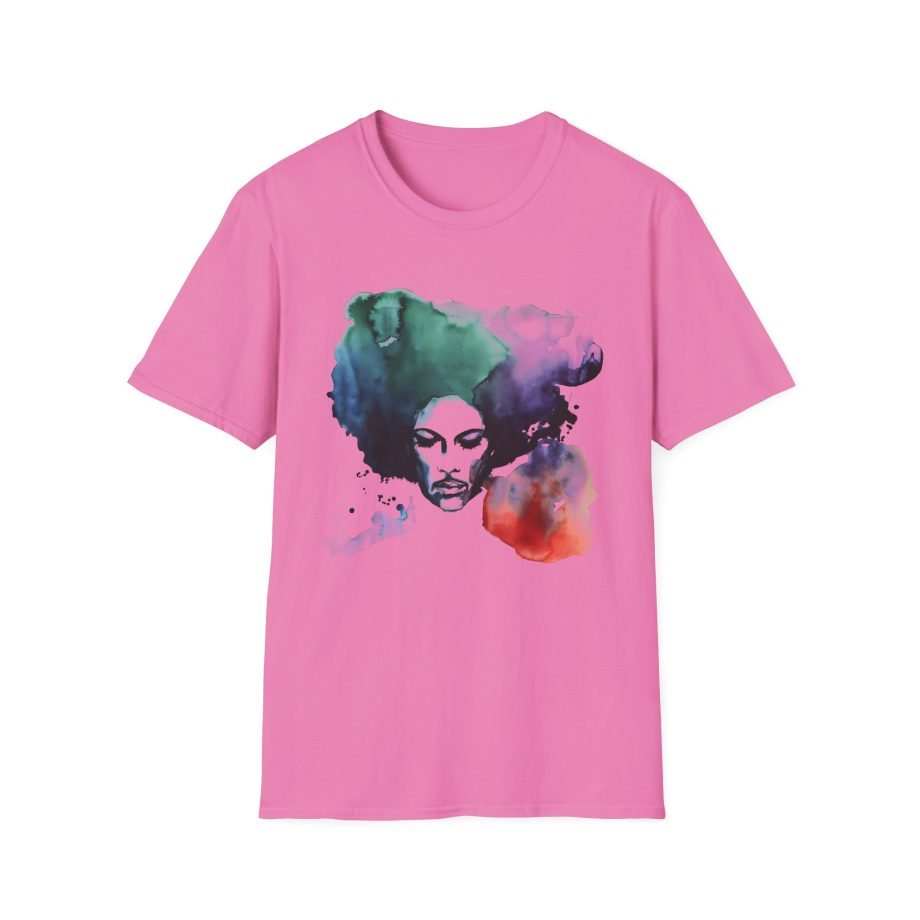 Prince Watercolor Portrait Unisex Softstyle T-Shirt