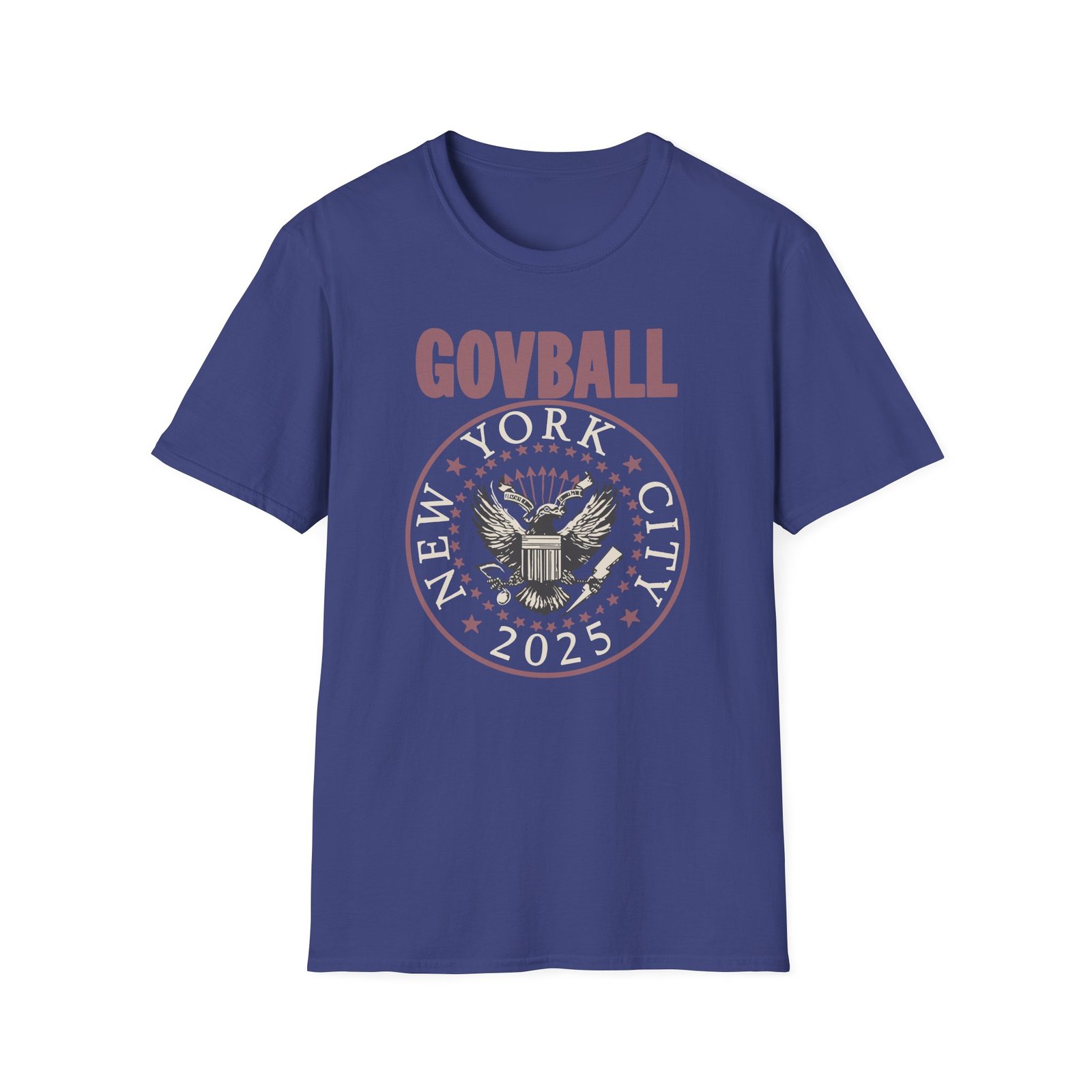 Gov Ball Gov Bop Lineup Unisex Softstyle T-Shirt
