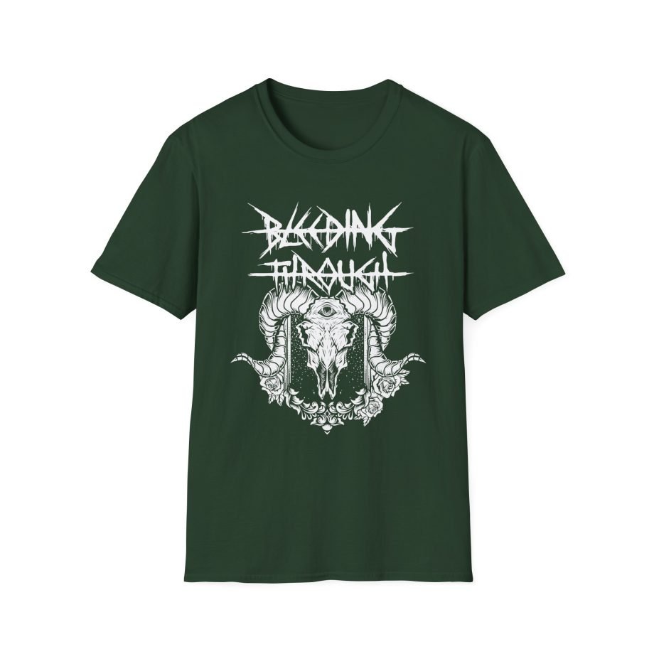 Bleeding Through Goat Skull Unisex Softstyle T-Shirt