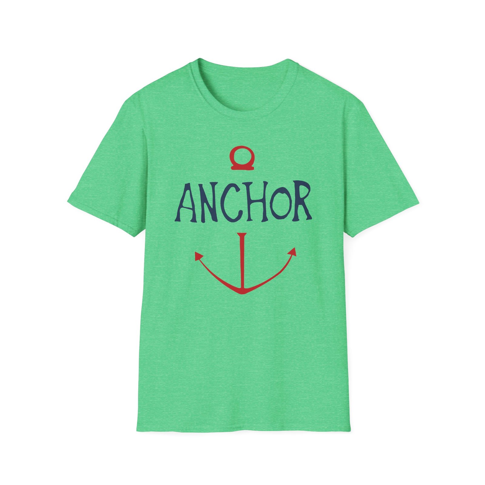 One Piece Anchor Unisex Softstyle T-Shirt