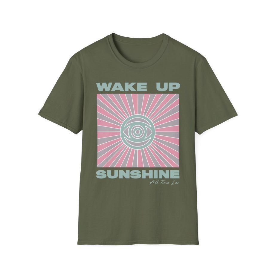 All Time Low Wake Up Sunshine Rays Unisex Softstyle T-Shirt