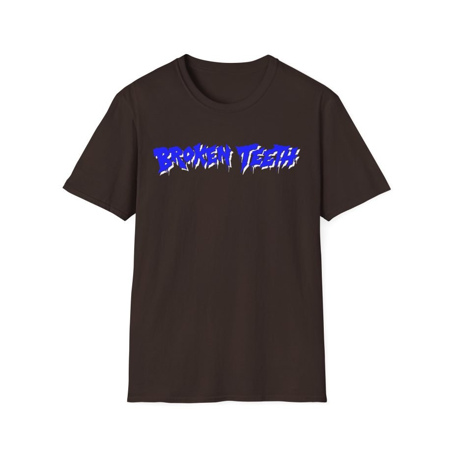 Broken Teeth Confront your Fears Unisex Softstyle T-Shirt