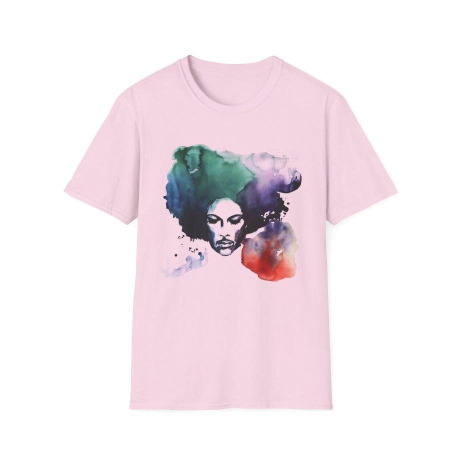 Prince Watercolor Portrait Unisex Softstyle T-Shirt