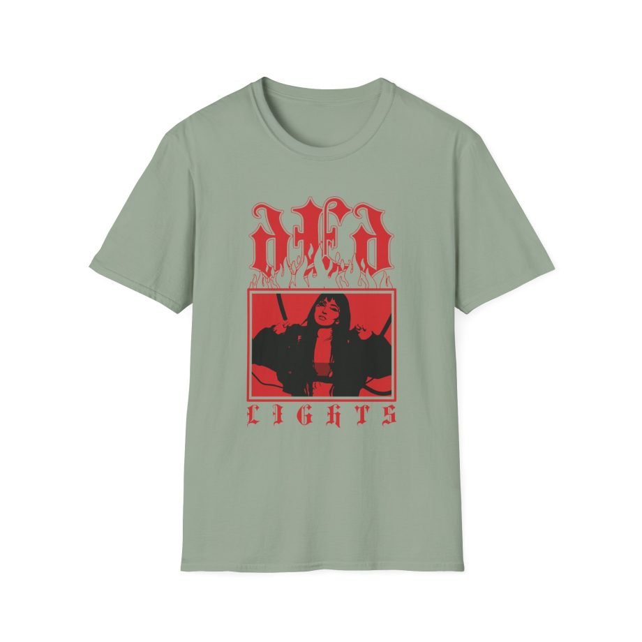 Lights dEd Graveyard Shift Unisex Softstyle T-Shirt