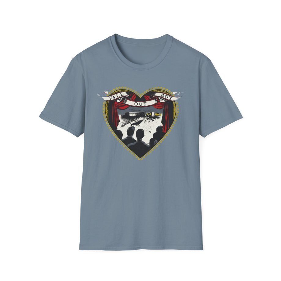 Fall Out Boy Album Cover Heart Unisex Softstyle T-Shirt