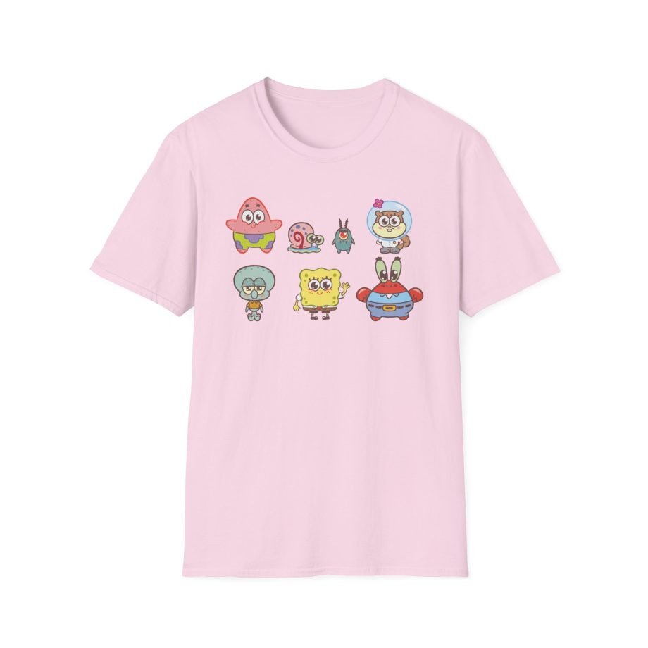 Spongebob AdoraBob Gang Unisex Softstyle T-Shirt