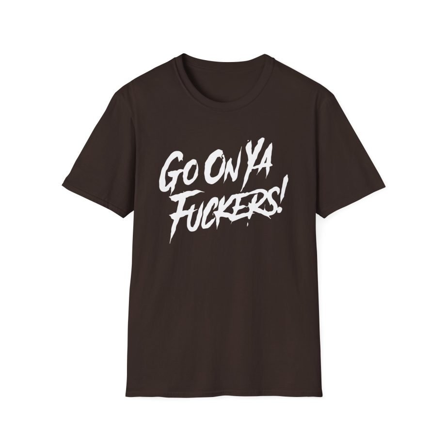 Stiff Little Fingers Go On Ya Fuckers Unisex Softstyle T-Shirt