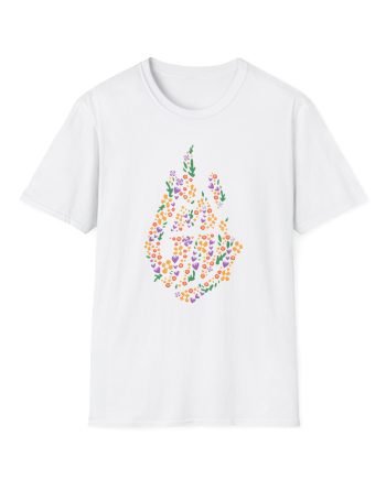 Good Mythical Morning Floral Flame unisex softstyle t-shirt