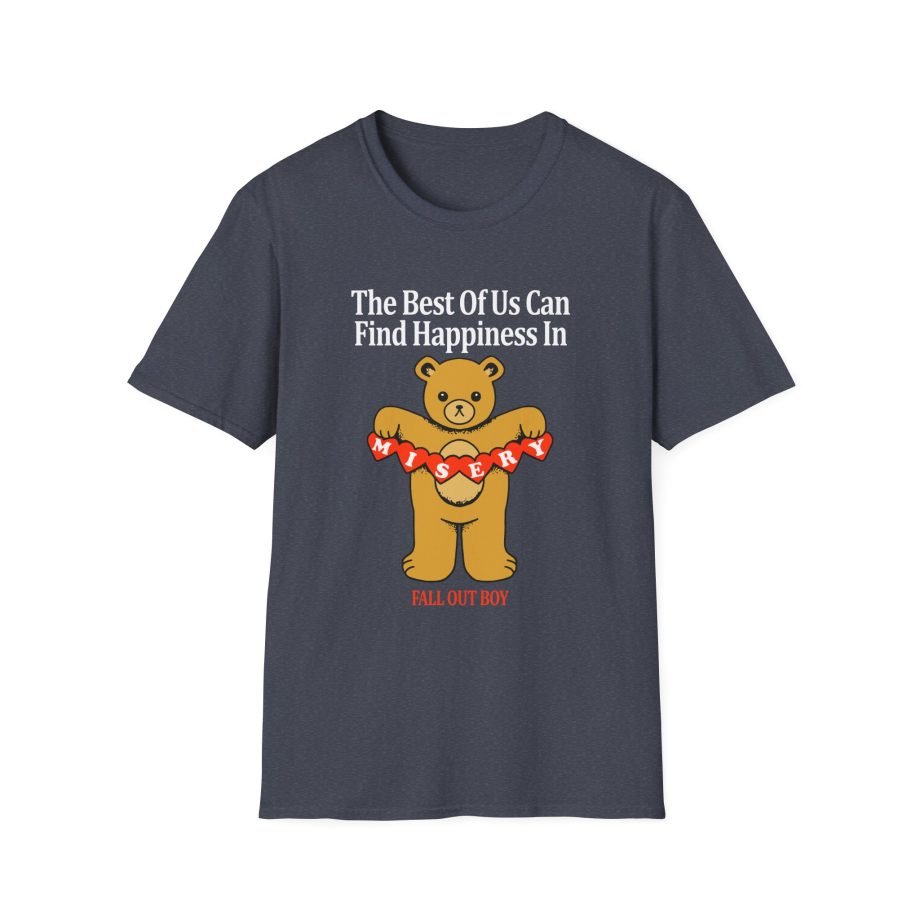 Fall Out Boy Misery Teddy Unisex Softstyle T-Shirt