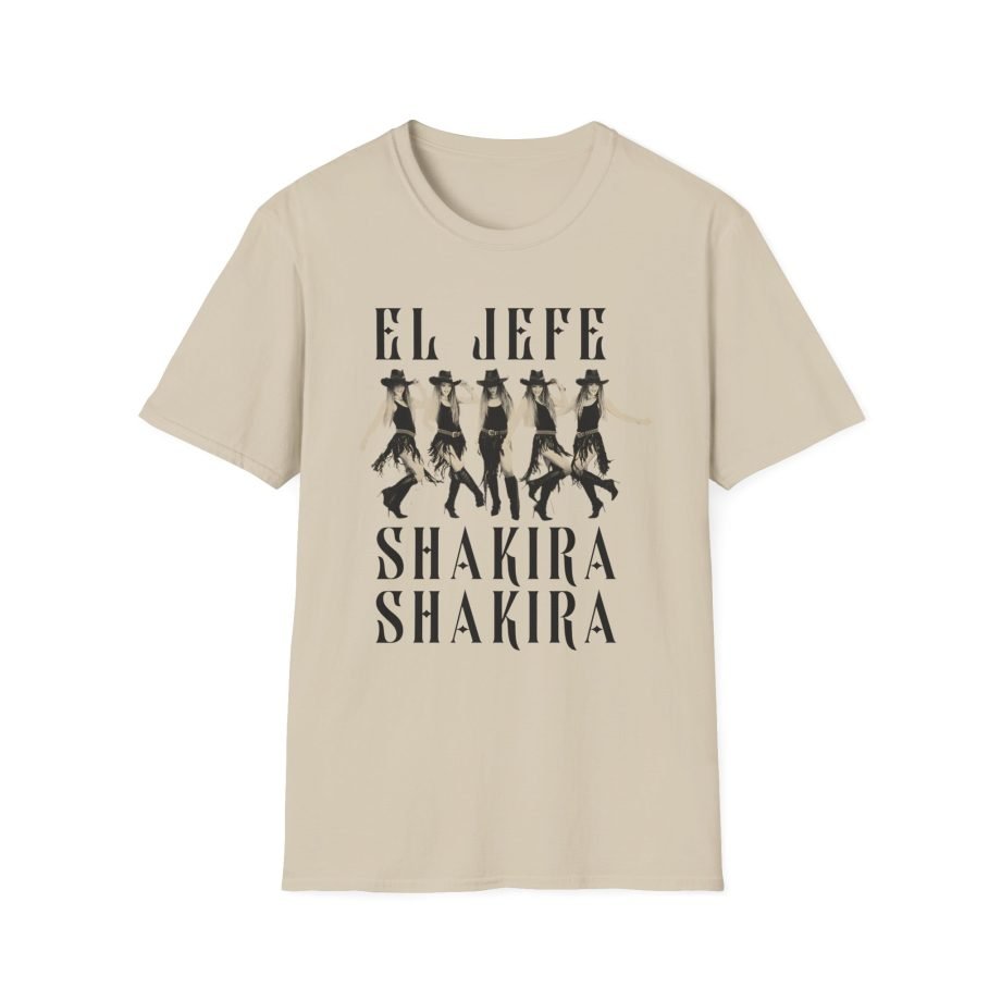 Shakira El Jefe Dancer Unisex Softstyle T-Shirt