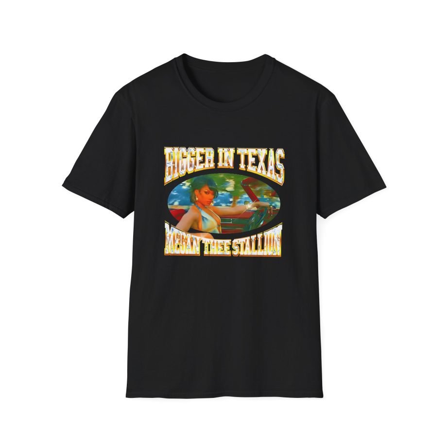 Megan Thee Stallion bigger in Texas rider Unisex Softstyle T-Shirt