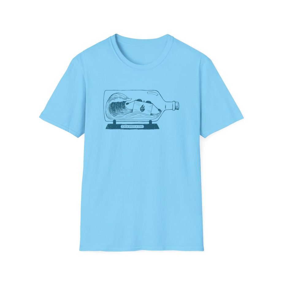 Good Mythical Morning Set in a Bottle unisex softstyle t-shirt