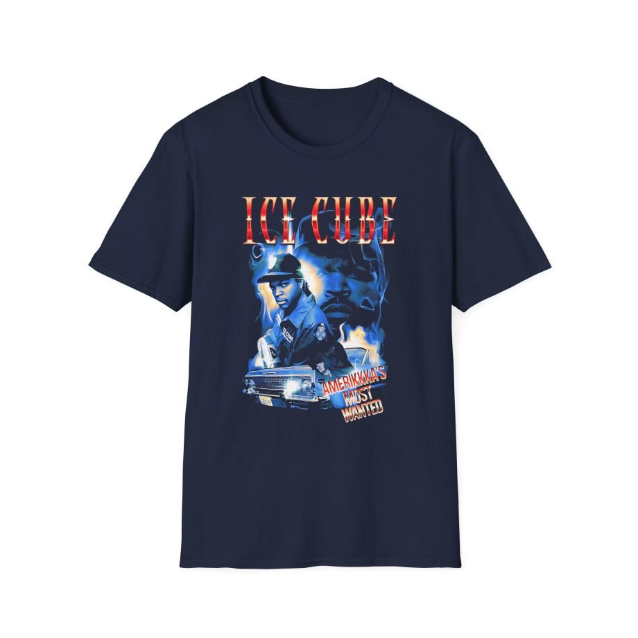 Ice Cube AMW Smoky Collage Unisex Softstyle T-Shirt
