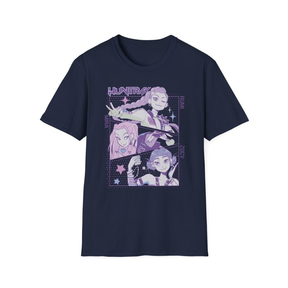 Kpop Demon Hunters Huntrix Unisex Softstyle T-Shirt