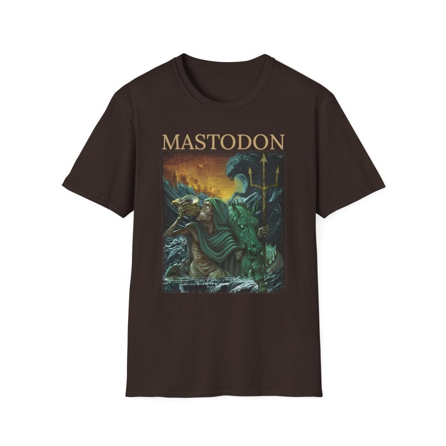 Mastodon Vignette Horse Remission Unisex Softstyle T-Shirt