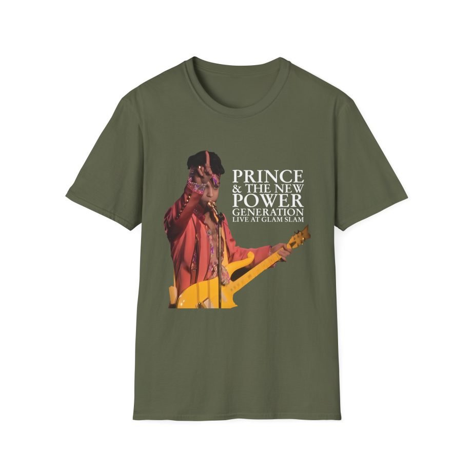 Prince Live At Glam Slam Unisex Softstyle T-Shirt