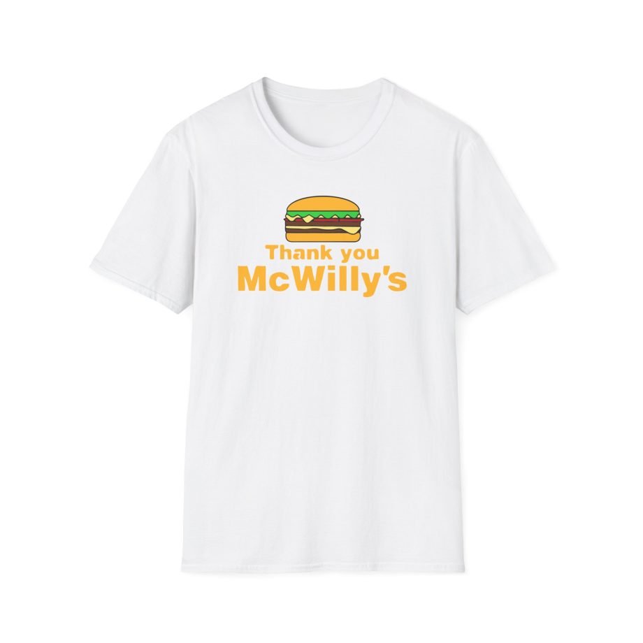 Softwilly Thank You Mcwilly's Unisex Softstyle T-Shirt