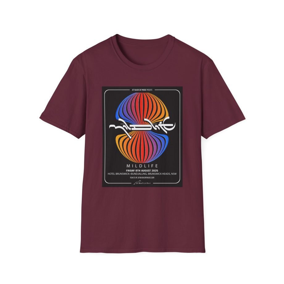 Mildlife Hotel Brunswick, NSW Concert Unisex Softstyle T-Shirt
