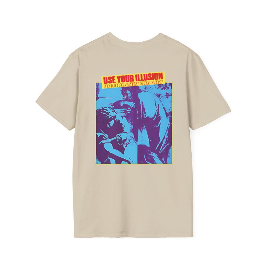 Guns N Roses 30th Anniversary Use Your Illusion Unisex Softstyle T-Shirt