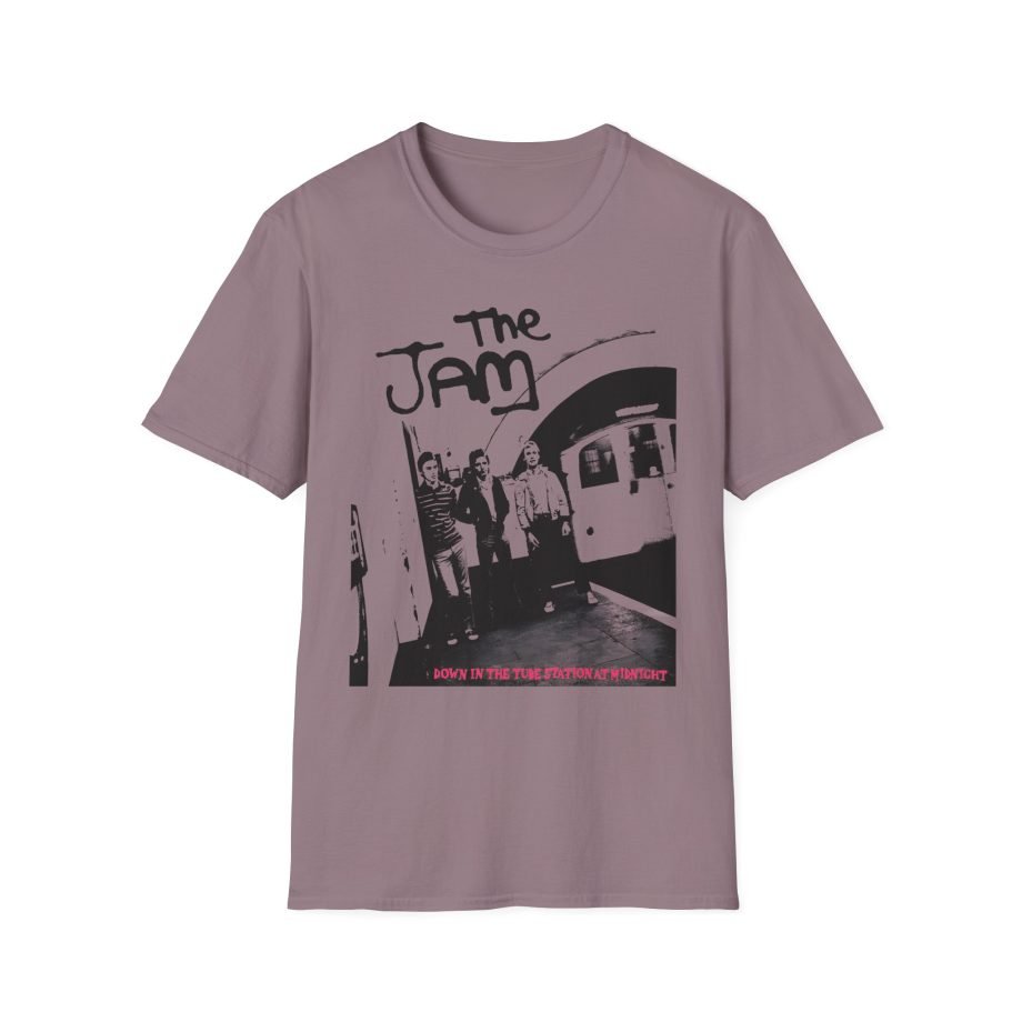TJ Down at the Tube Station Unisex Softstyle T-Shirt