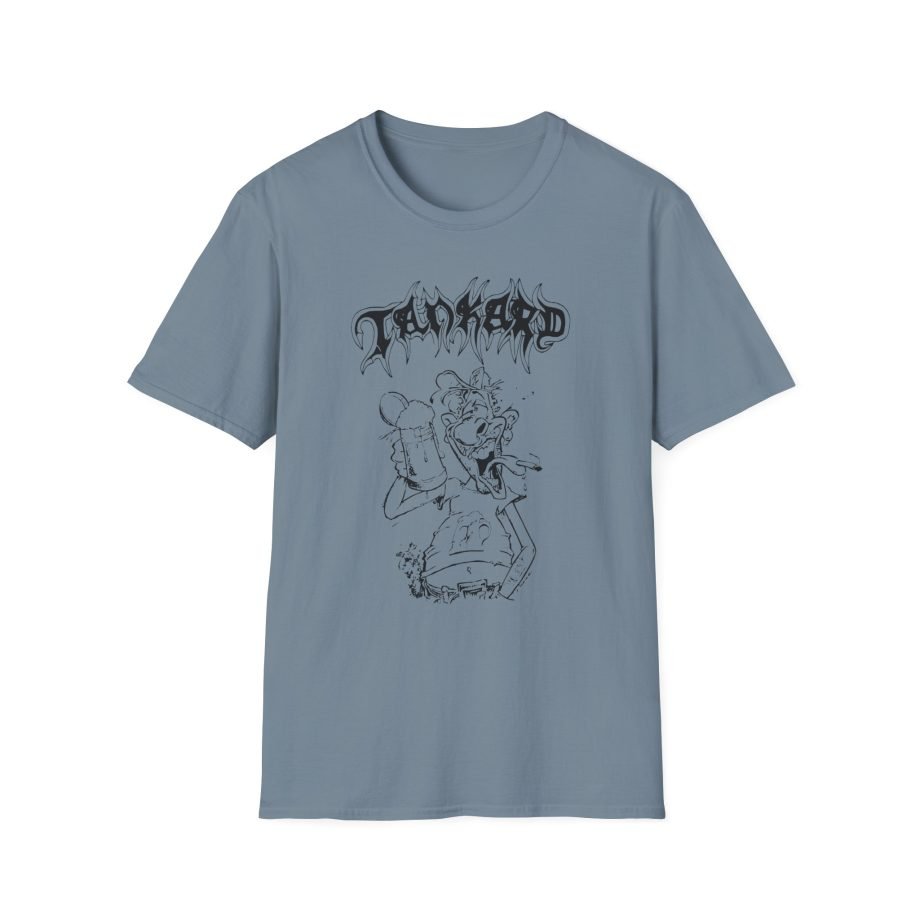 Tankard Freibier Für Alle , Sonst Gibts Krawalle Unisex Softstyle T-Shirt