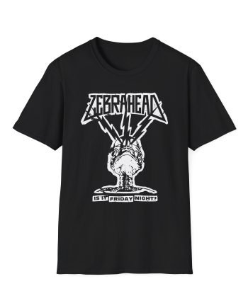 Zebrahead Lightning Skull Friday night tour Unisex Softstyle T-Shirt