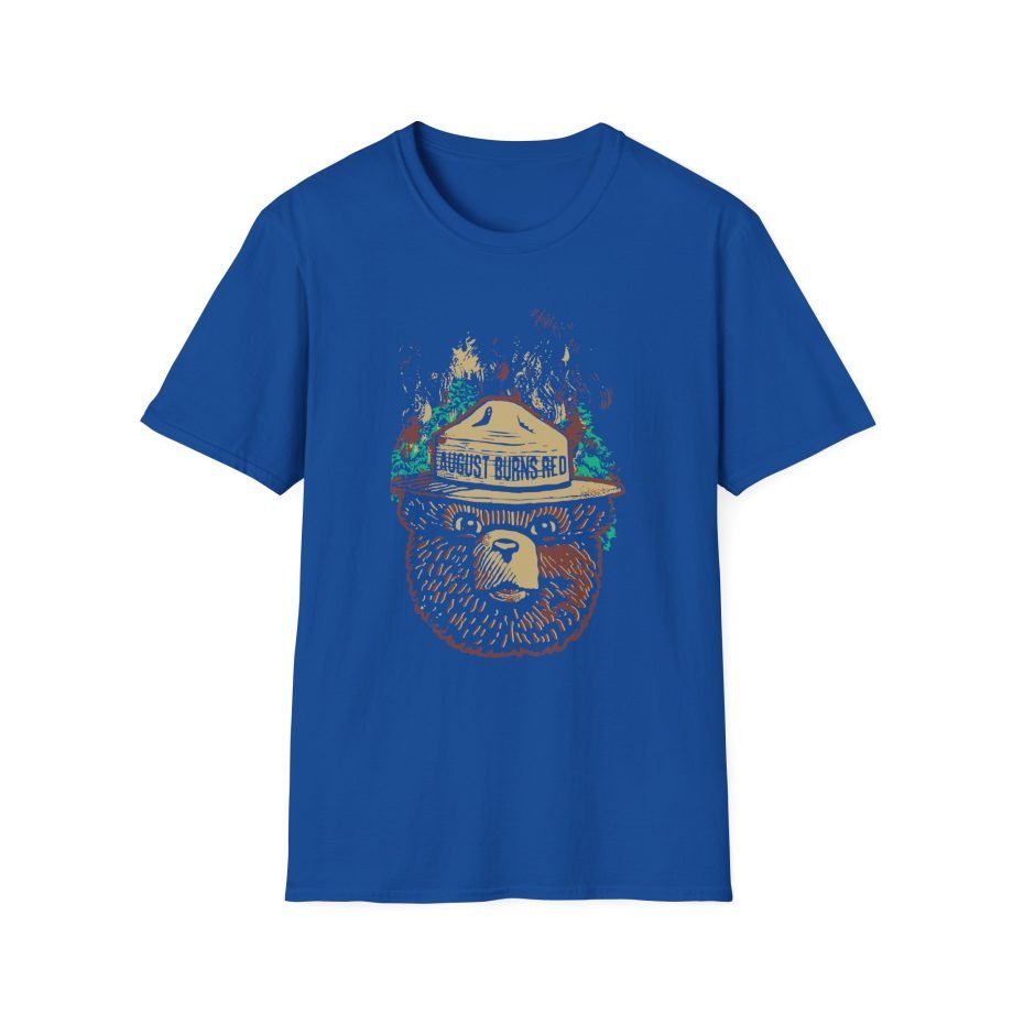 August Burns Red Smokey The Bear Unisex Softstyle T-Shirt