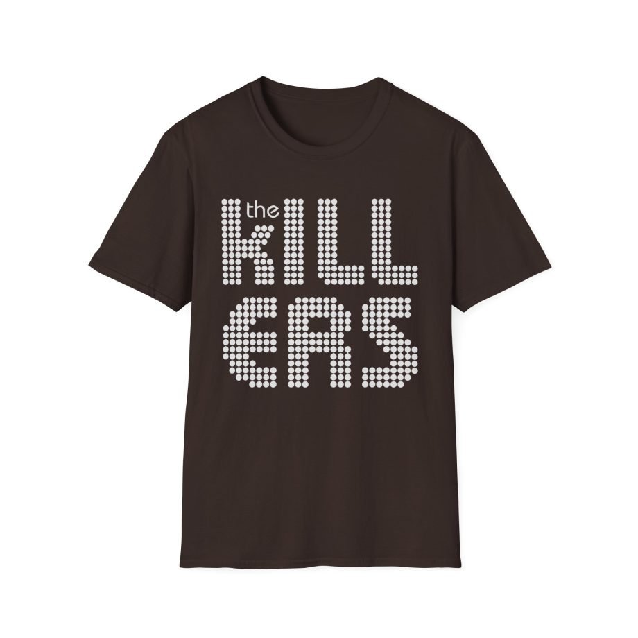 TK Distressed Stacked Logo Unisex Softstyle T-Shirt