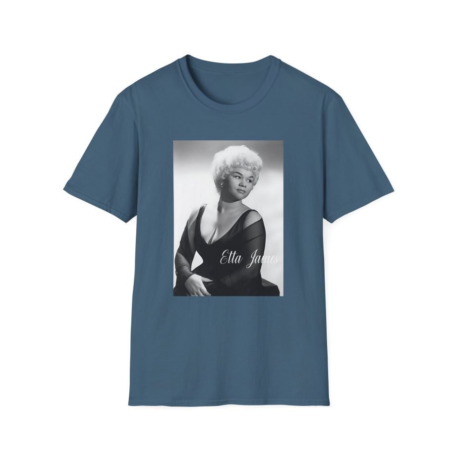 Etta James Portrait Unisex Softstyle T-Shirt