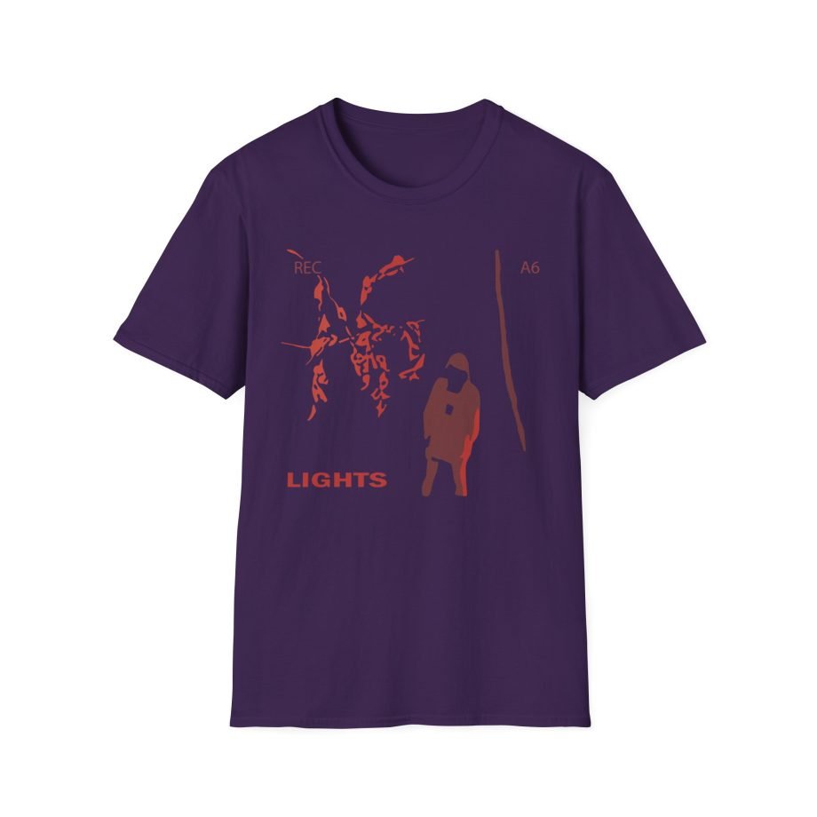 Lights A6 Horror Unisex Softstyle T-Shirt