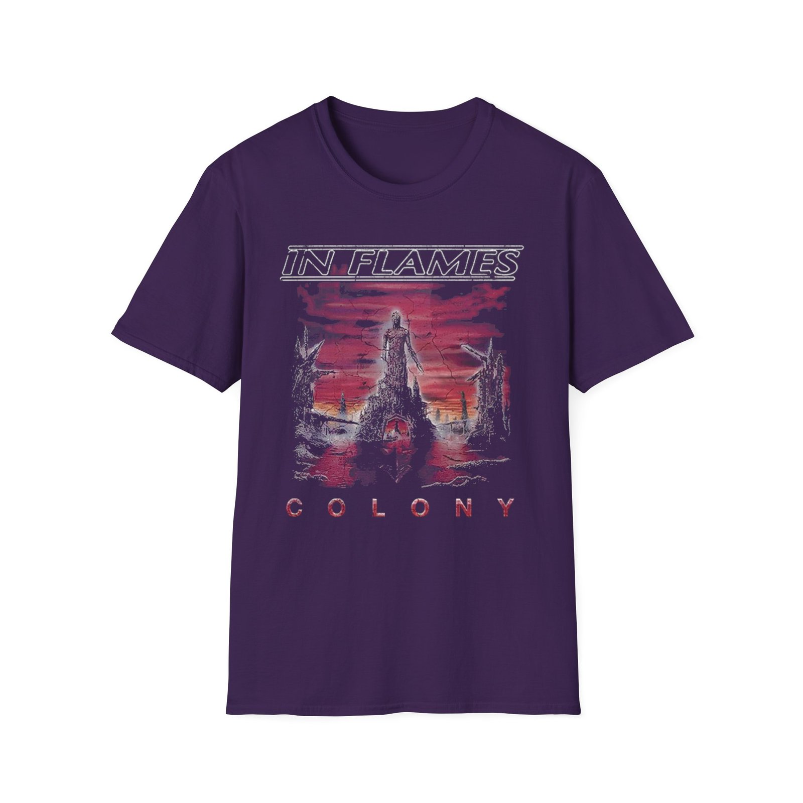 In Flames Colony Unisex Softstyle T-Shirt