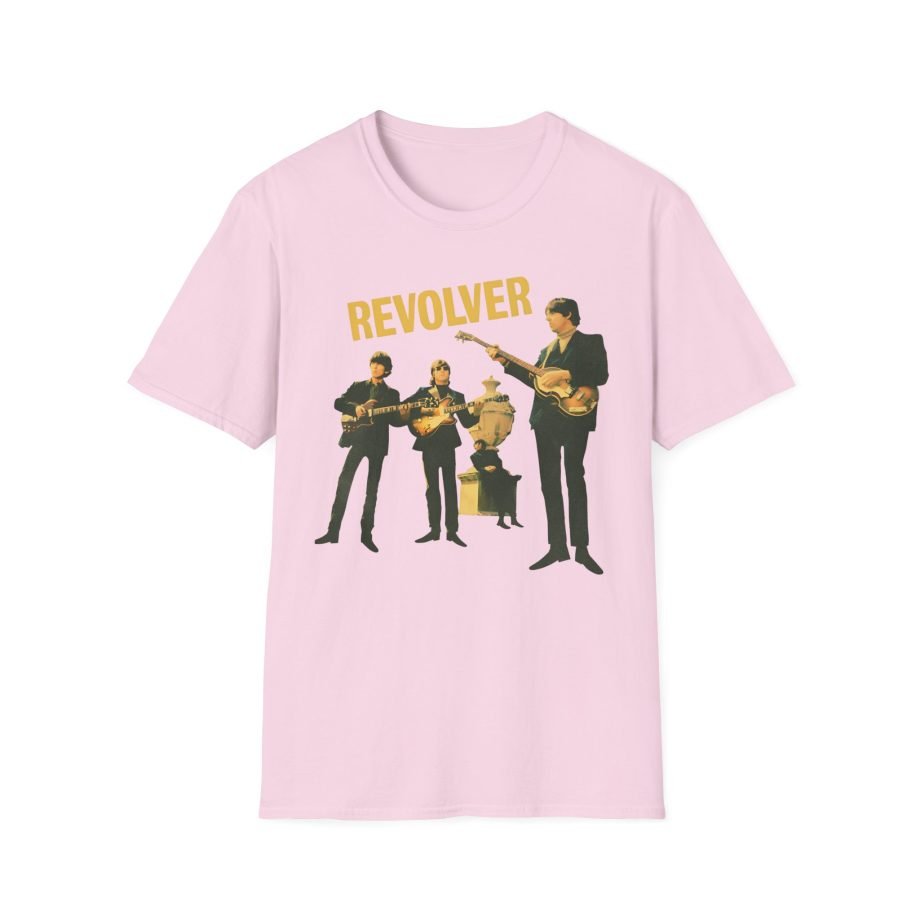 The Beatles Revolver Band Photo Unisex Softstyle T-Shirt