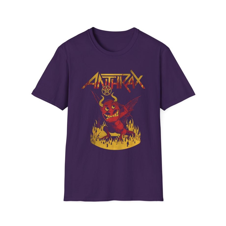 Anthrax Coal Demon Unisex Softstyle T-Shirt