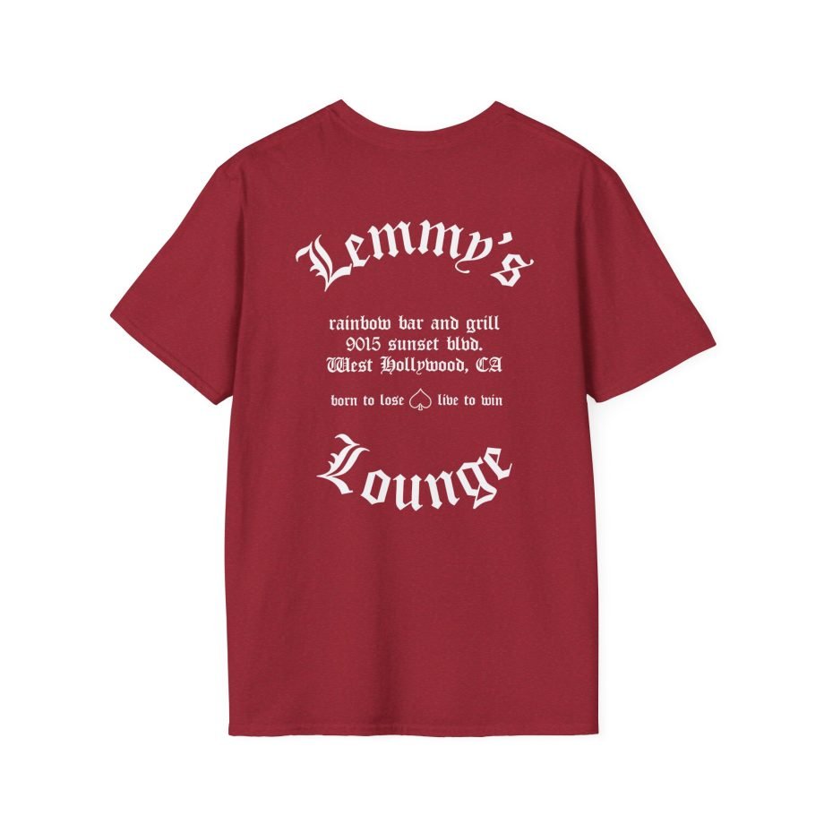 Motorhead England Lounge Unisex Softstyle T-Shirt