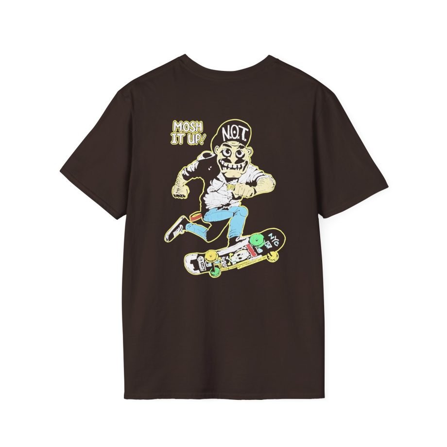 Anthrax Mosh It Up Skater Unisex Softstyle T-Shirt