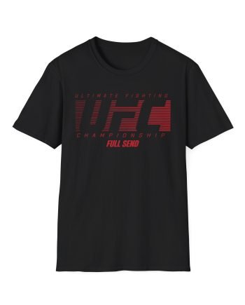 Full Send Ufc Line Logo Unisex Softstyle T-Shirt