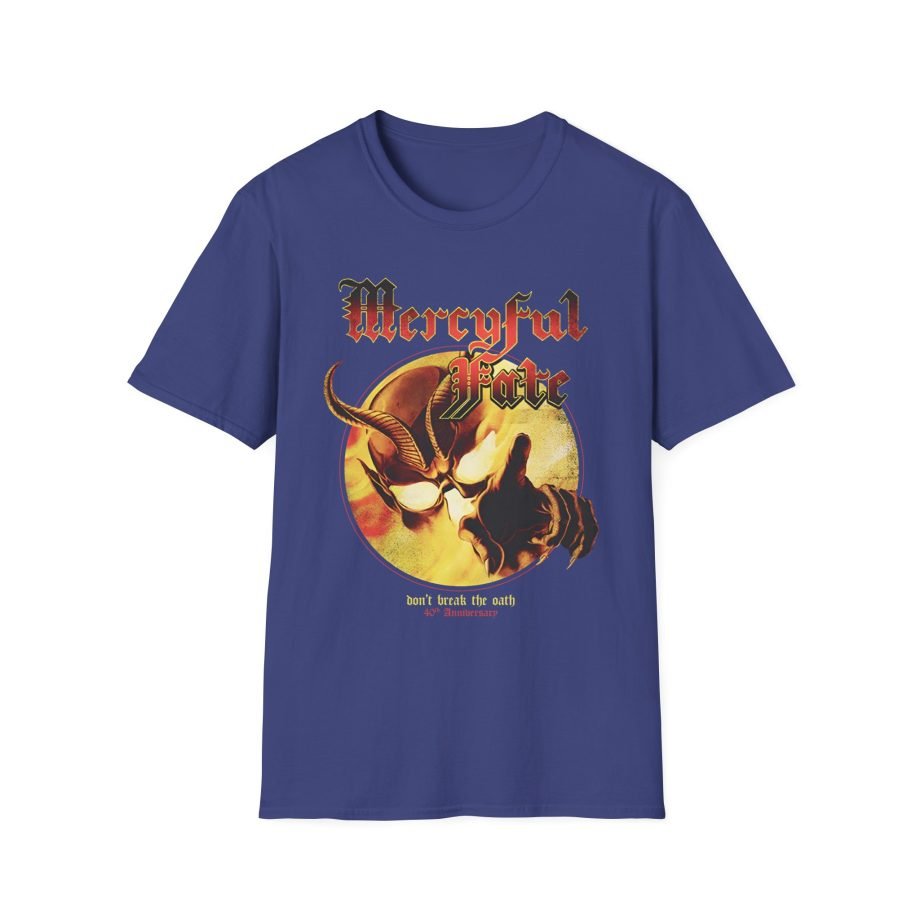 Mercyful Fate Don't Break the Oath 40th Anniversary Unisex Softstyle T-Shirt