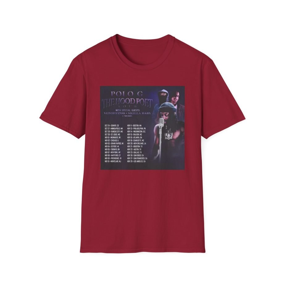 Polo G Hood Poet Unisex Softstyle T-Shirt