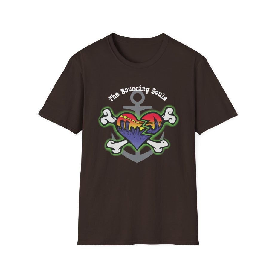 The Bouncing Souls Skyline Heart Unisex Softstyle T-Shirt