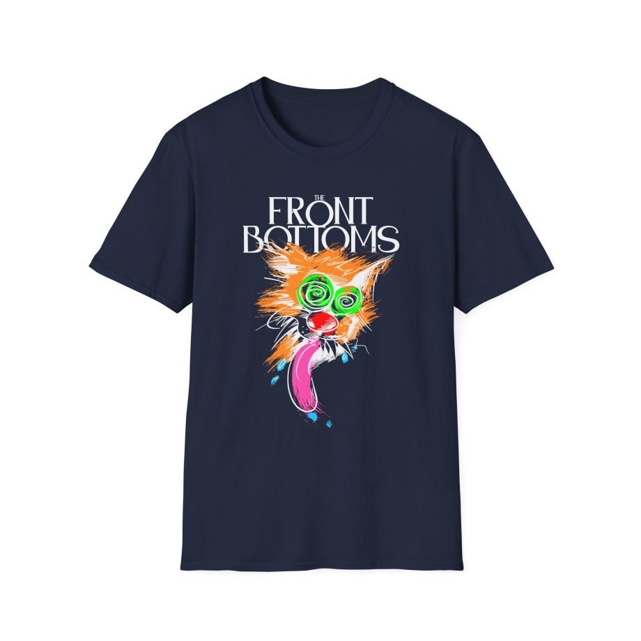 The Front Bottoms New Yorker Cat Unisex Softstyle T-Shirt