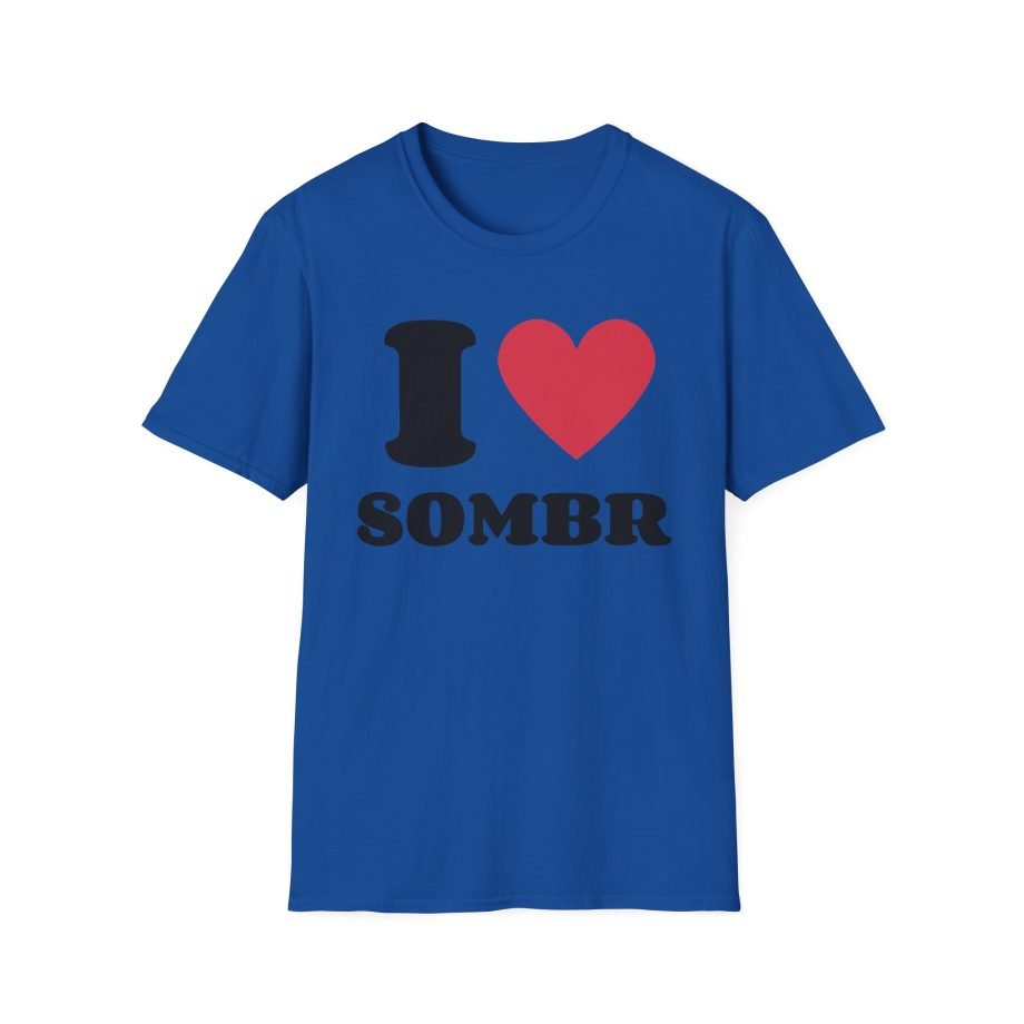 I Love Sombr Unisex Softstyle T-Shirt