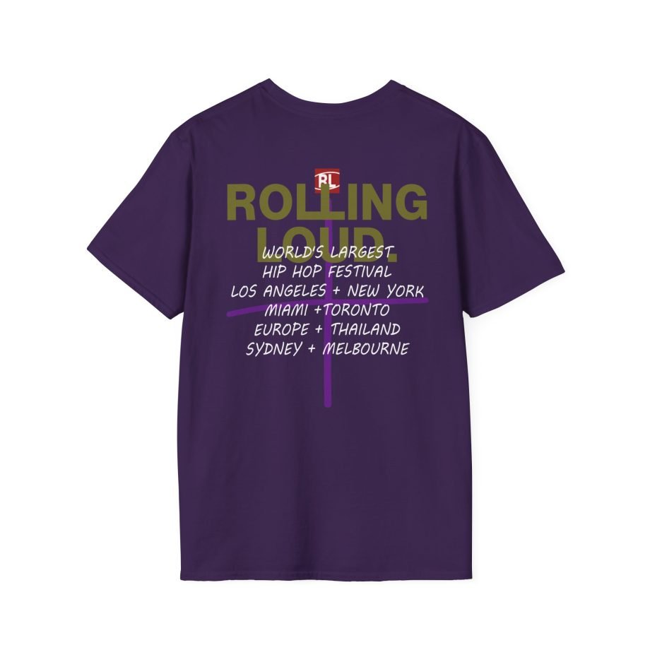 Rolling Loud World Tour Dept Unisex Softstyle T-Shirt