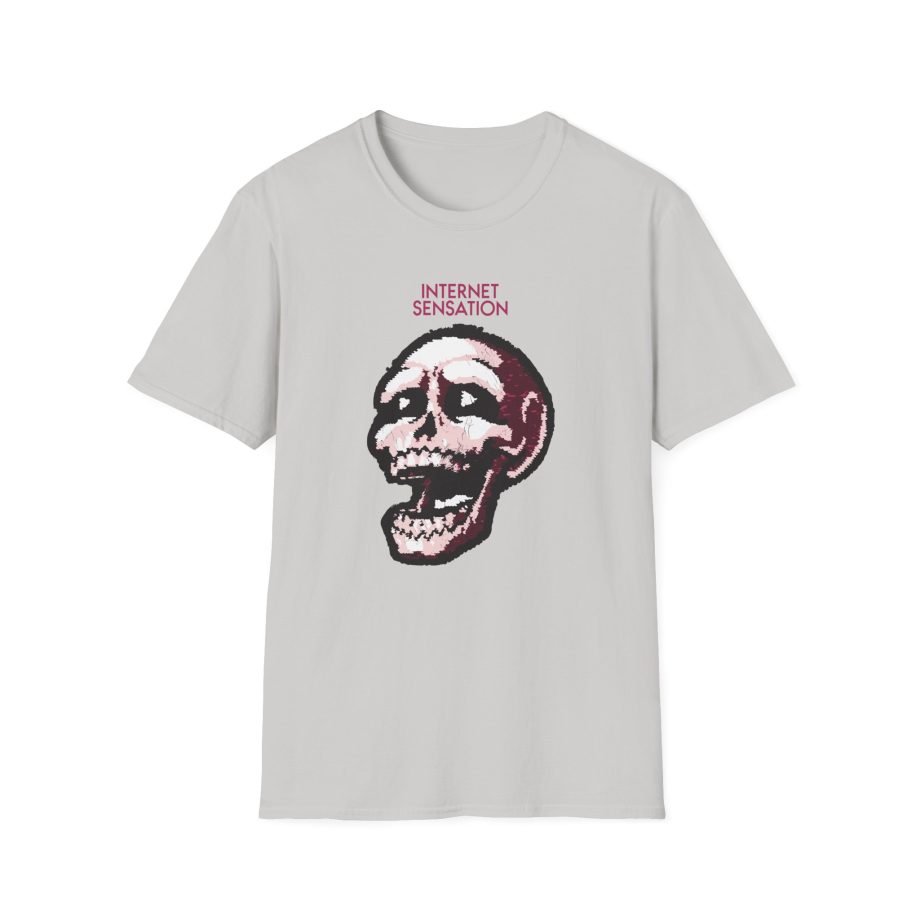 Imallexx Sequin Skull Internet Sensation Unisex Softstyle T-Shirt