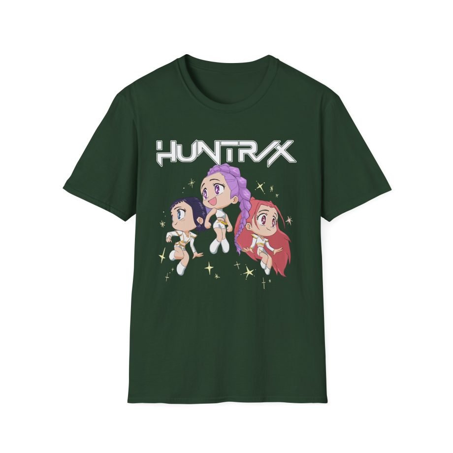 Kpop Demon Hunters As Seen On Huntrix World Tour Unisex Softstyle T-Shirt