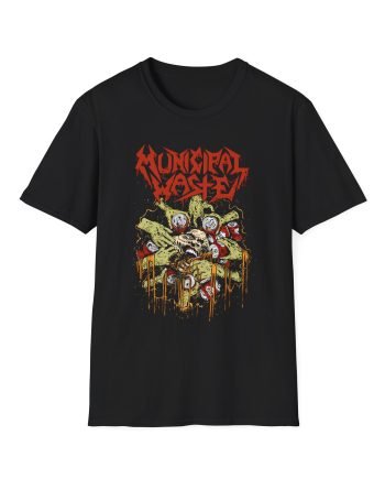 Municipal Waste Zombie Hands Unisex Softstyle T-Shirt